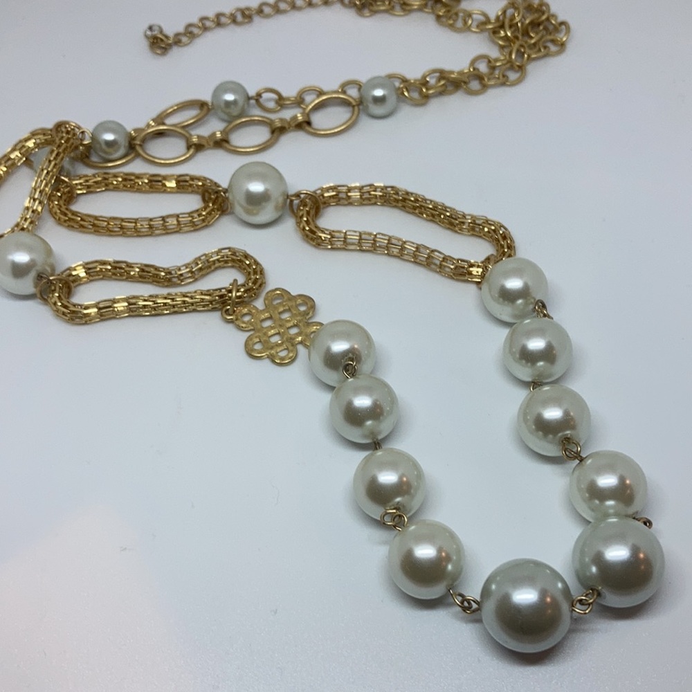 Extra long necklace, adjustable length, Brand new